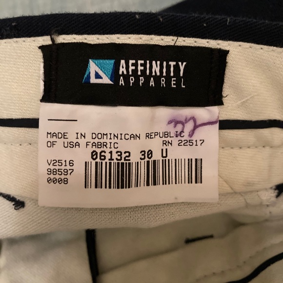 Affinity Navy Uniform Pants 30x32 - Picture 4 of 4